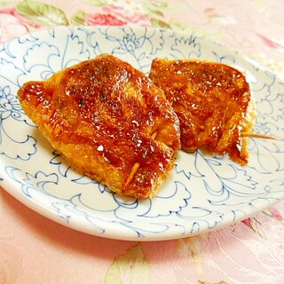 ❤長葱と生姜とお餅の巾着❤